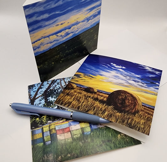 Original Art Square Greeting Cards (Blank) 5.25"x5.25" full image